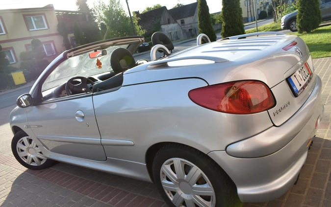 Peugeot 206 CC cena 6500 przebieg: 211059, rok produkcji 2005 z Zwoleń małe 352